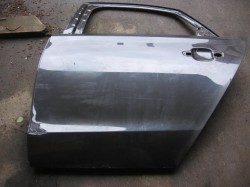 Дверь задняя левая для Ауди А8D4 (2011>)  т.серая б/у