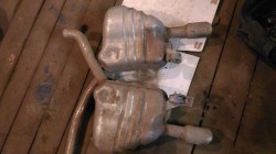 Глушитель задний правый для Ауди Q5 2,0 бензин 